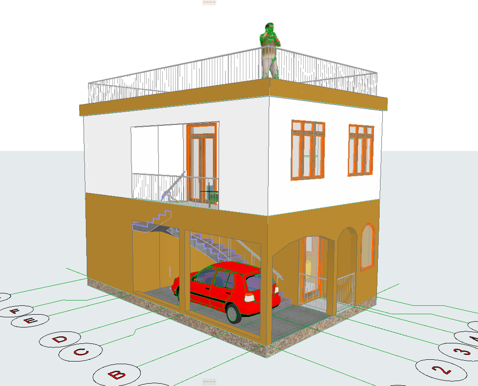 Concept design front view